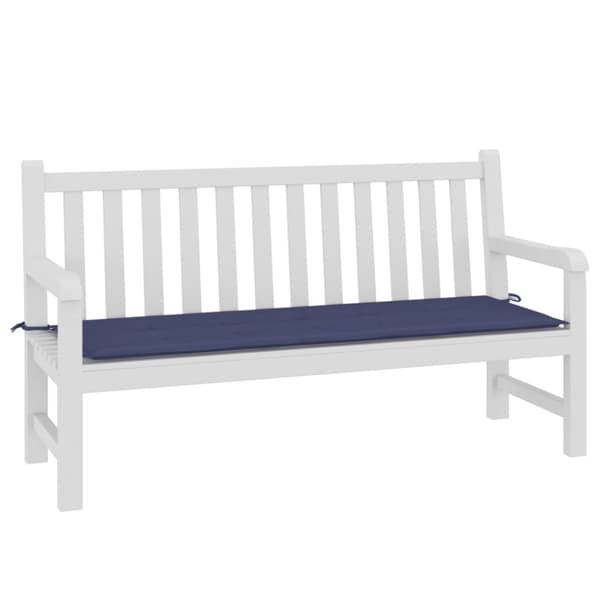 hynde til havebænk 150x50x3 cm oxfordstof marineblå