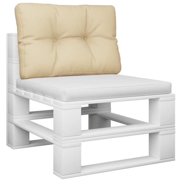 Palldyna beige 50x40x12 cm tyg