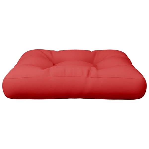 Palldyna röd 58x58x10 cm tyg