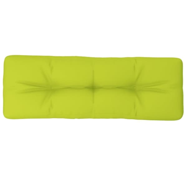 pallehynde 120x40x12 cm stof lysegrøn