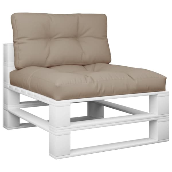 Palldynor 2 st taupe tyg