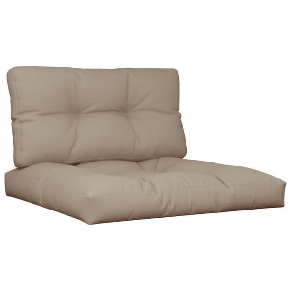 Palldynor 2 st taupe tyg