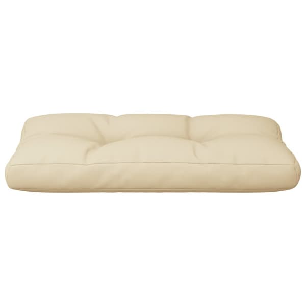 pallehynde 80x40x12 cm stof beige