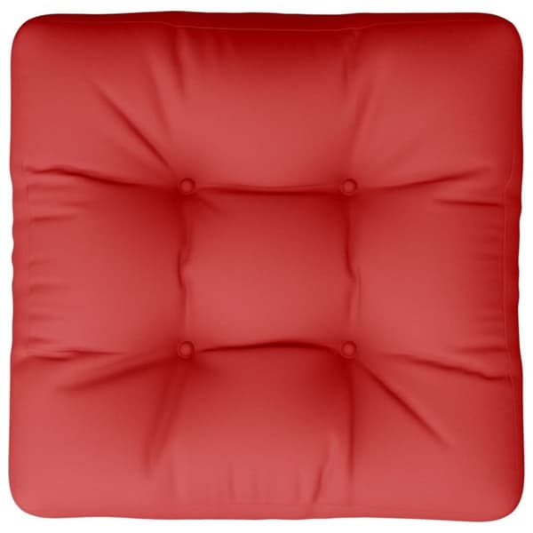 Palldyna röd 60x60x12 cm tyg