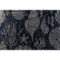 Pikkukuva 3 / 6: Tyyny Home ESPRIT Hopeinen Laivastonsininen Välimeren 45 x 15 x 45 cm