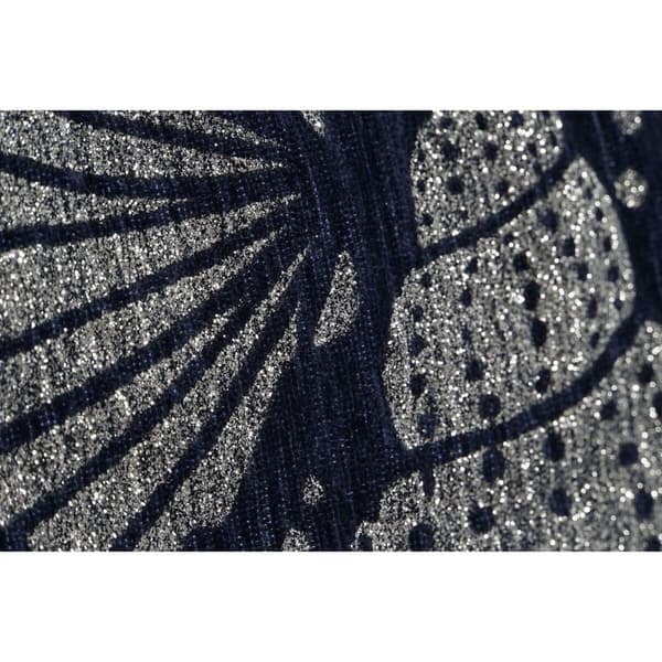 Tyyny Home ESPRIT Hopeinen Laivastonsininen Välimeren 45 x 15 x 45 cm