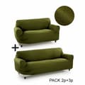 Pikkukuva 8 / 11: Sohvanpäällys Sofakover Pocket Duo Romeo 2 osaa - Vaaleanharmaa