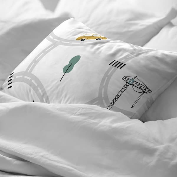 Putetrekk Kids&Cotton Brail Flerfarget 40x60cm
