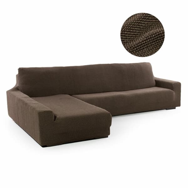 Pitkän vasemmanpuoleisen käsinojan sohvan kansi Sofaskins NIAGARA 210 - 340 cm - Fuksia