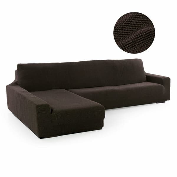 Pitkän vasemmanpuoleisen käsinojan sohvan kansi Sofaskins NIAGARA 210 - 340 cm - Fuksia