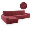 Pikkukuva 11 / 11: Pitkän vasemmanpuoleisen käsinojan sohvan kansi Sofaskins NIAGARA 210 - 340 cm - Fuksia