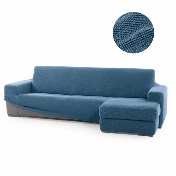 Sohvapöydän päällinen, jossa on lyhyt oikea käsivarsi Sofaskins NIAGARA 210 - 340 cm - Beige