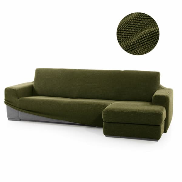 Sohvapöydän päällinen, jossa on lyhyt oikea käsivarsi Sofaskins NIAGARA 210 - 340 cm - Beige