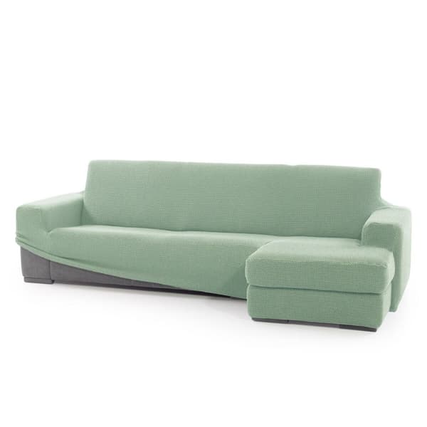 Sohvapöydän päällinen, jossa on lyhyt oikea käsivarsi Sofaskins NIAGARA 210 - 340 cm - Beige