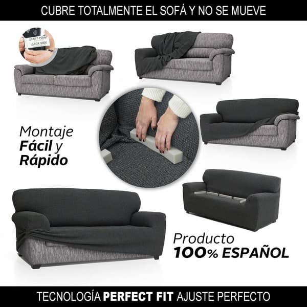 Sohvanpäällys Sofaskins NIAGARA Laivastonsininen - 2-paikkainen sohva 140 - 180 cm