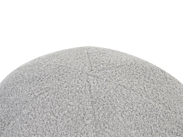 Pyntepute Grå Bouclé ø 30 cm Formet som en ball Moderne og glamorøs stil Dekor Tekstiler Stue Soverom