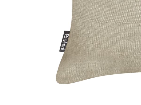 Set med 2 Prydnadskuddar Taupe Bomullsöverdrag 45 x 45 cm Kuddar