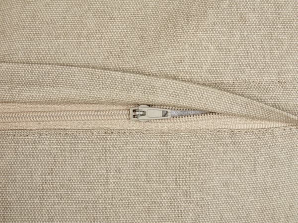 Set med 2 Prydnadskuddar Taupe Bomullsöverdrag 45 x 45 cm Kuddar