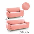 Pikkukuva 7 / 11: Sohvanpäällys Sofakover Pocket Duo Romeo 2 osaa - Vaaleanharmaa
