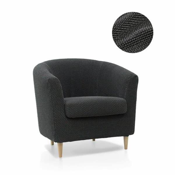 Päällinen tuolille Sofaskins NIAGARA 1 paikkaa - Musta