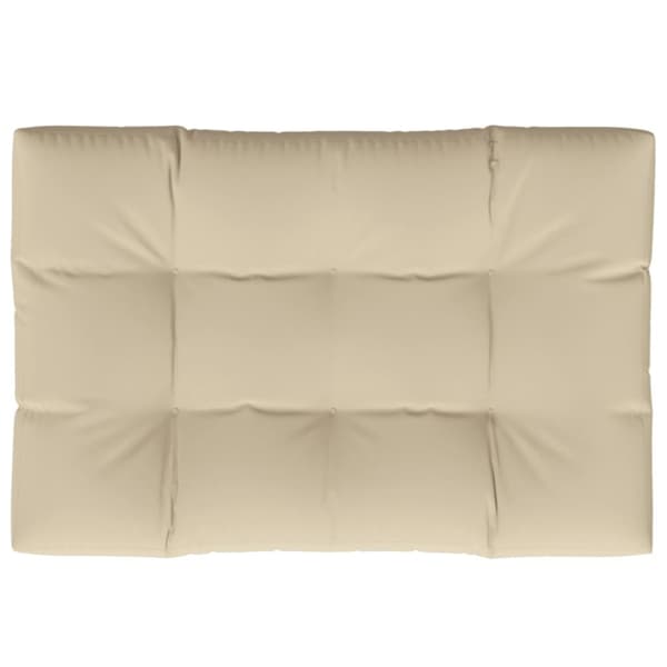 Palldyna beige 120x80x12 cm tyg