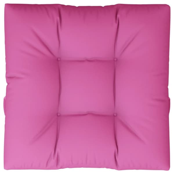 Palldyna rosa 80x80x12 cm tyg