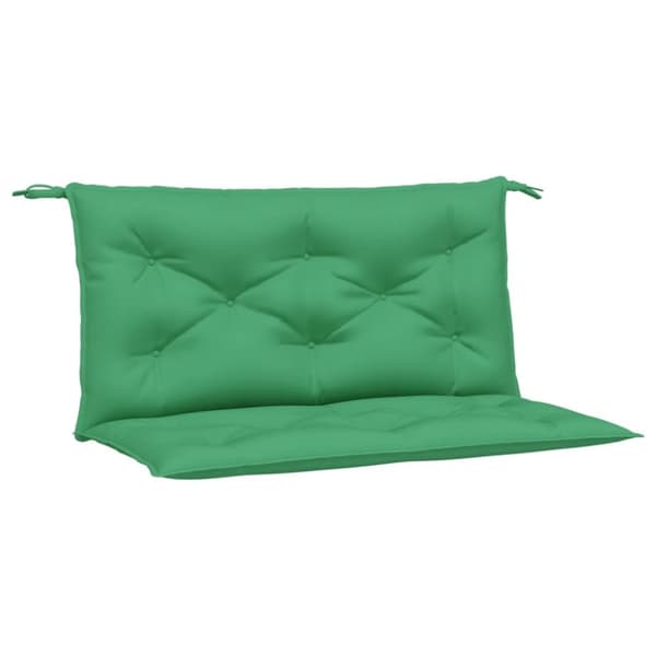 Bänkdynor för trädgården 2st grön 100x50x7cm oxfordtyg