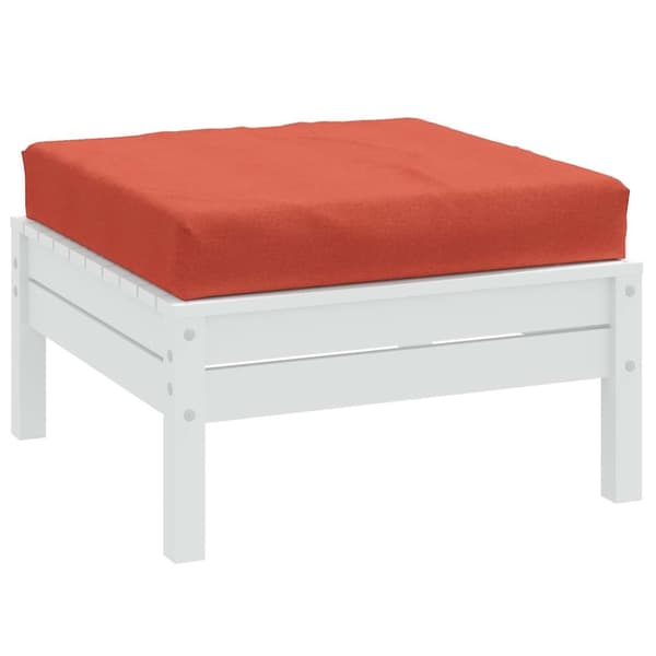 Palldyna melerad röd 60x60x10 cm tyg