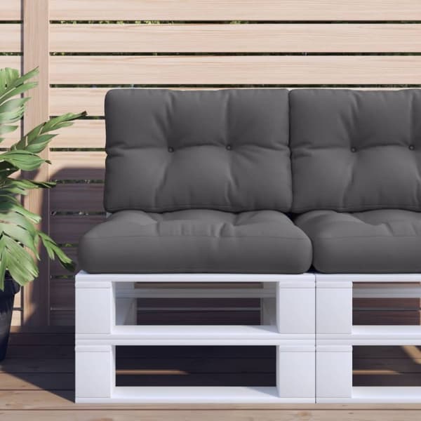 Palldyna antracit 60x40x12 cm tyg