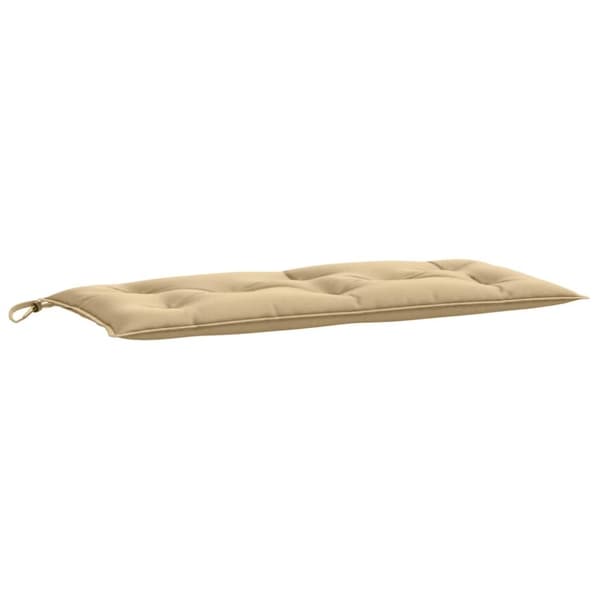 Bänkdyna melerad beige 100x50x7 cm tyg
