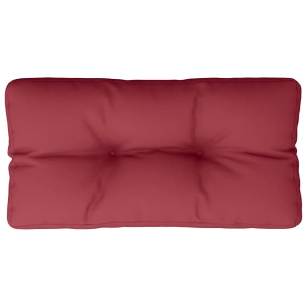 Palldyna vinröd 80x40x12 cm tyg
