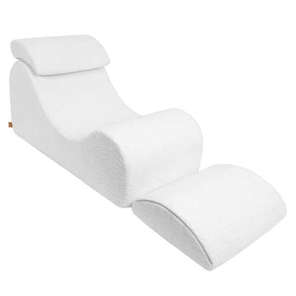 Bølgestol af Skum til Børn - Sofa til Børneværelse, Boucle