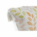 Miniatyrbild 4 av 4: Kudde DKD Home Decor Beige 45 x 10 x 45 cm Multicolour Virágok Boho