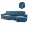 Miniatyrbild 4 av 11: Chaise longue-omslag med kort högerarm Sofaskins NIAGARA 210 - 340 cm - Grön