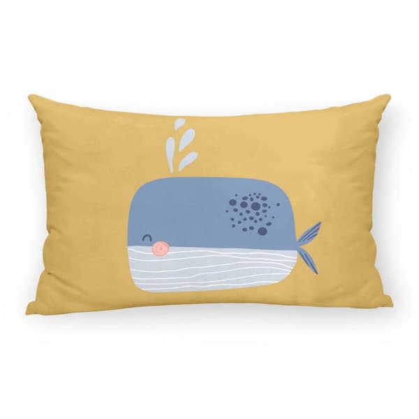 Kuddfodral Kids&Cotton Malu C Gul 30 x 50 cm