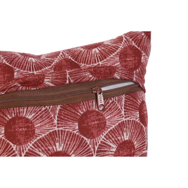 Kudde Home ESPRIT Röd Grön Korall 30 x 10 x 20 cm (3 antal)