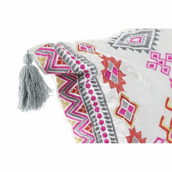 Pude DKD Home Decor 8424001817528 Multifarvet Araber 40 x 10 x 40 cm Frynse (3 Dele)
