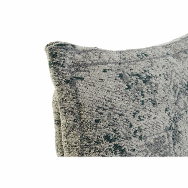 Pude DKD Home Decor Plastik Blå Firkantet Araber 45 x 12 x 45 cm