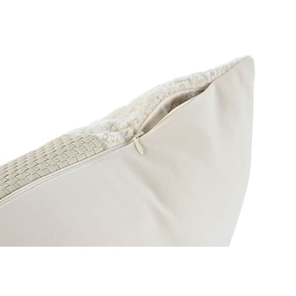 Pude Home ESPRIT Hvid 50 x 10 x 30 cm