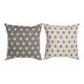 Pikkukuva 1 / 3: Tyyny DKD Home Decor Beige Ruskea 60 x 10 x 60 cm Tähdet (2 osaa)