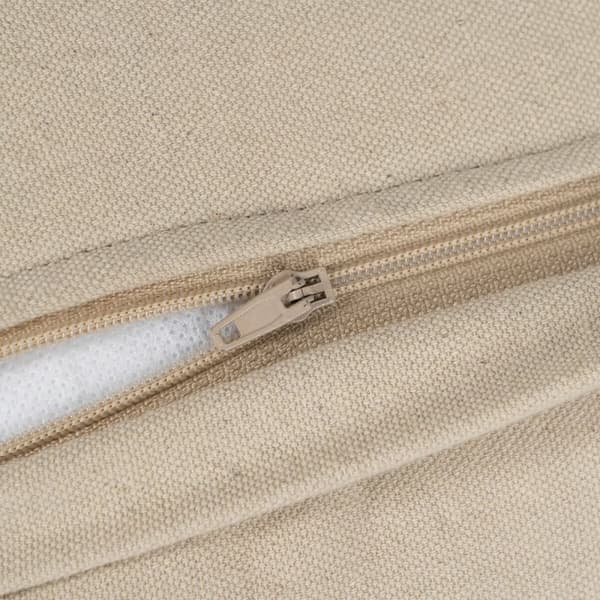 Pude Bomuld Beige 30 x 60 cm