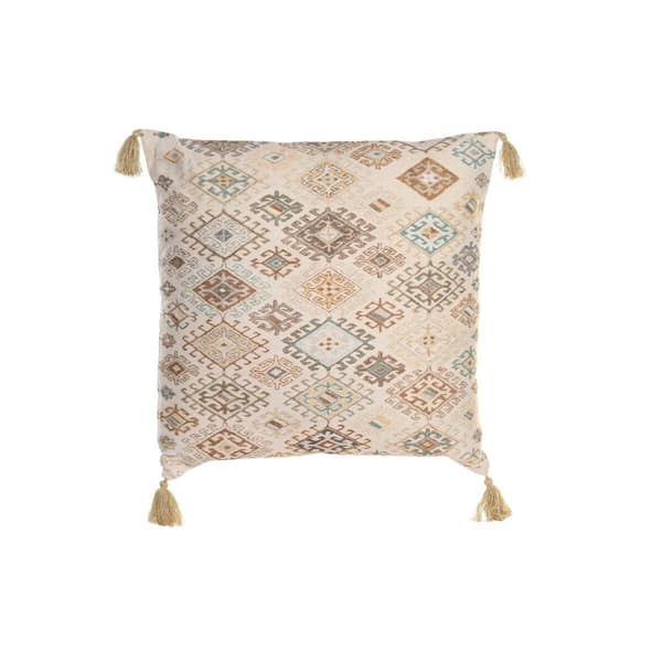 Tyyny DKD Home Decor Beige Vinoneliö 60 x 20 x 60 cm