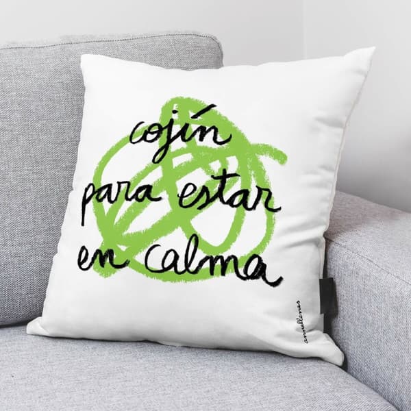 Tyynysuoja Decolores Calma Monivärinen 50 x 50 cm Puuvilla Espanja