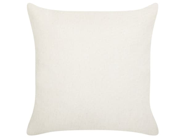 Prydnadskuddar 2 st Vit Tyg Julmotiv Julkuddar 45 x 45 cm Kuddar Dekorationstillbehör