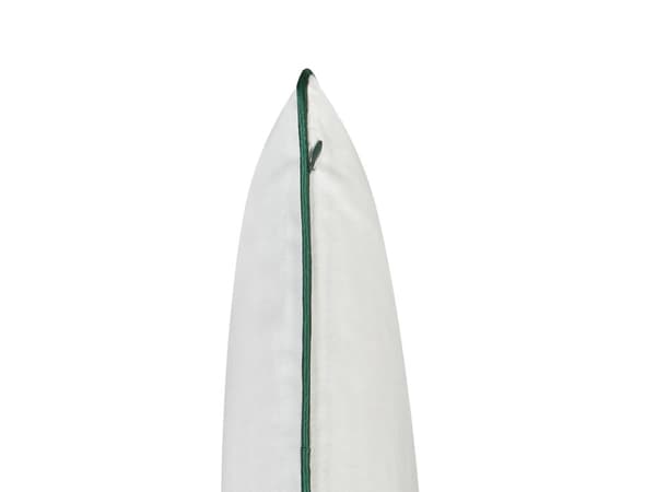 Prydnadskuddar 2 st Vit Bomull Julmönster 45 x 45 cm Dekorationstillbehör Kuddar