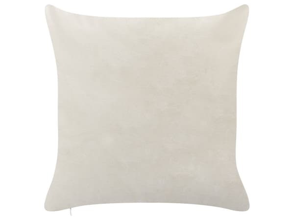 Set om 2 Prydnadskuddar Vit Sammetstyg Julmotiv 45 x 45 cm Dekorationer Hemtillbehör Sovrum Vardagsrum