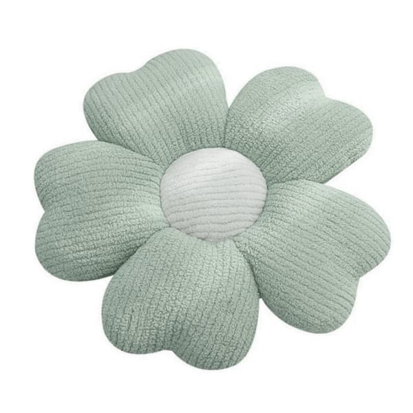 Pute Versa Grønn Blomster 48 x 48 cm