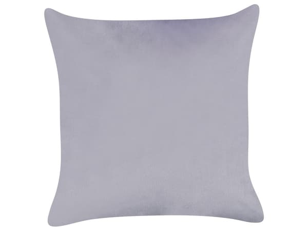 Sett med 2 Puter Lilla Polyester 45 x 45 cm Avtakbart Trekk Hjemmetilbehør Stue