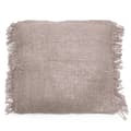 Miniatyrbillede 1 af 4: Rootz Pude -dækning - Pearl Gray - Boho Pillowcase - Tekstureret pude - Håndlavet stil - 60 cm x 60 cm