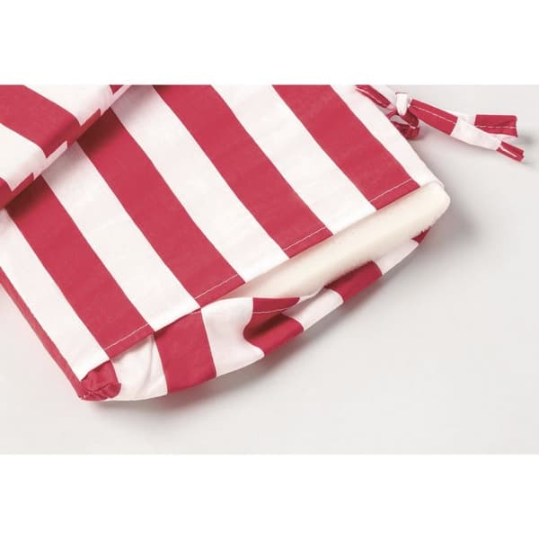 Rootz Seat Cushions 'Nicki Für 4' - Stripe Design - 2 -Part Set - 100% bomull - Bekväm - 89 cm x 19 cm x 1,5 cm